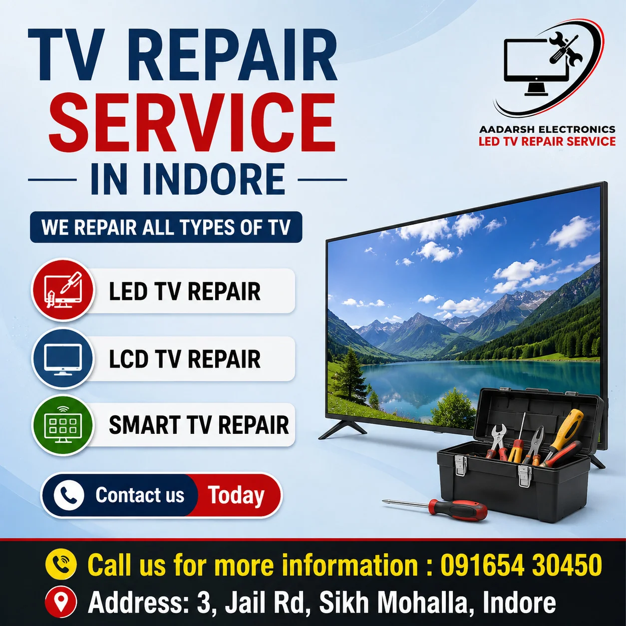 TV Repair Service in Indore